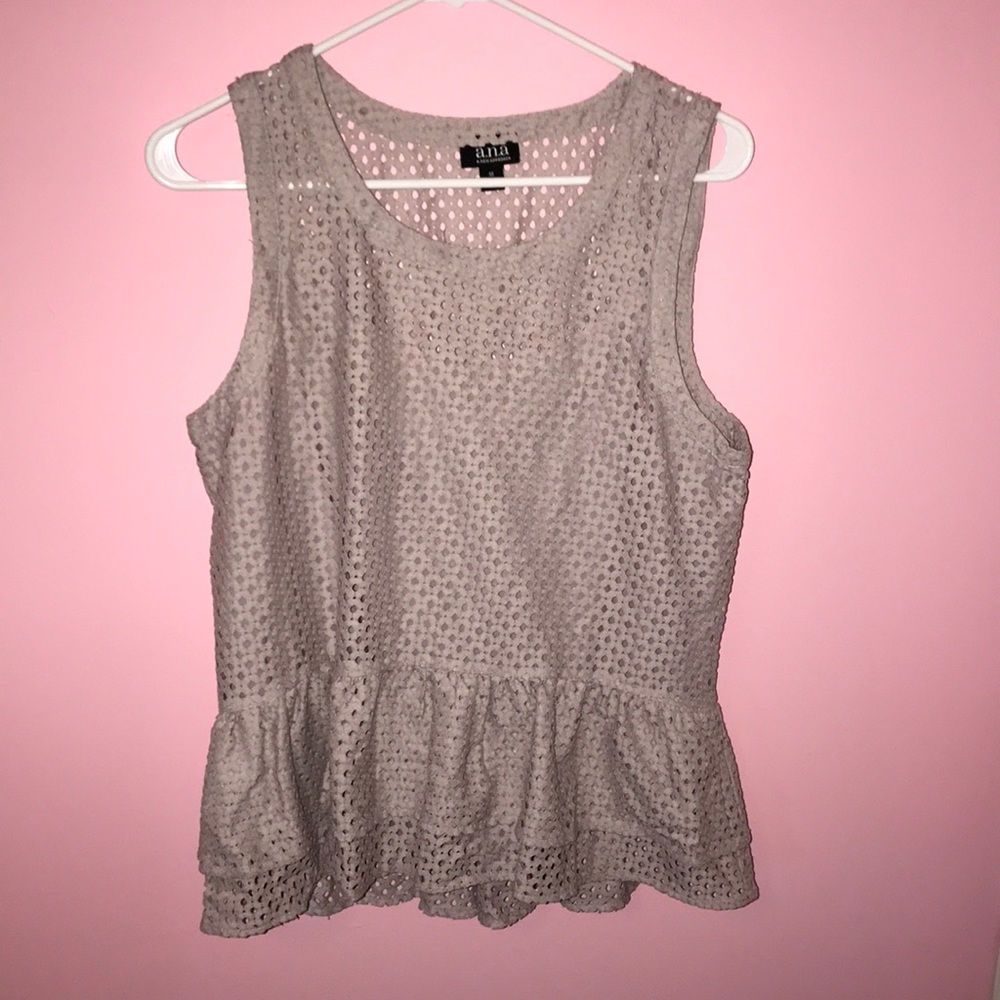New without tags! Peplum top!